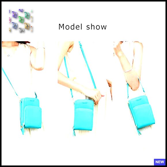 Mini Crossbody Bag with Guitar Strap Faux Leather Chic Small Purse Women - Picture 2 of 7